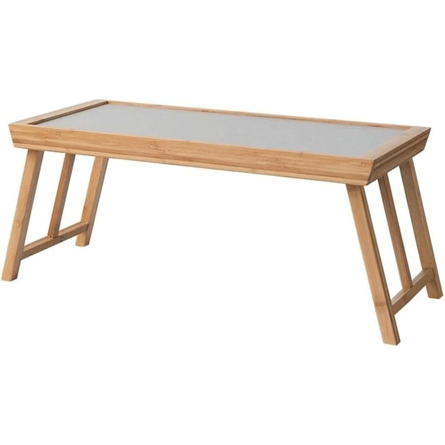 Bamboo Folding Coffee Table Tatami Low Window Table Bedside Portable Tea Tray Table Bedroom Living Room Home Office Suitable CJDropshipping
