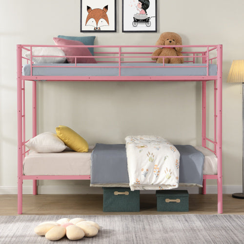 METAL BUNK BED Twin Over Twin