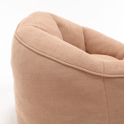Bedding Bean Bag Sofa Chair High Pressure Foam Bean Bag Chair Material With Padded Foam Padding Compressed Bean Bag With Footrest