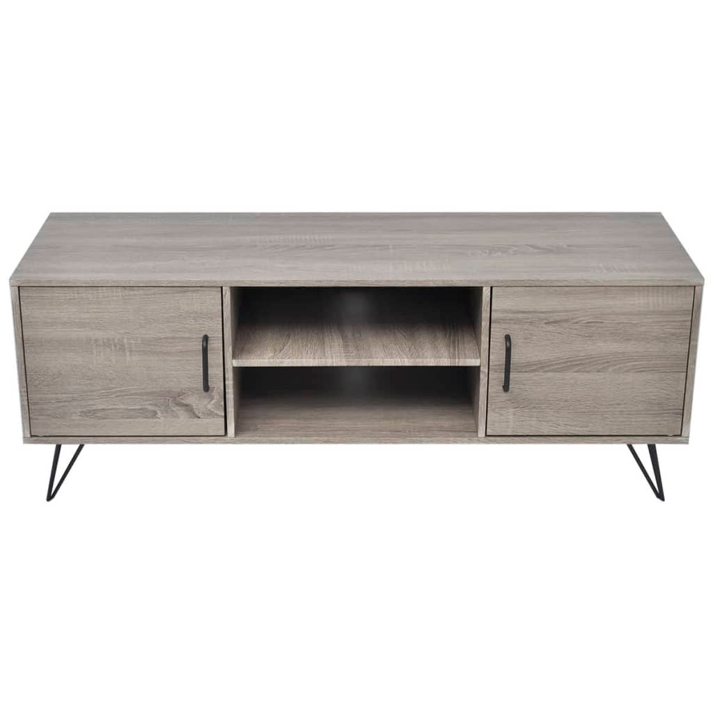 TV Cabinet Gray 120x40x45 cm Grey