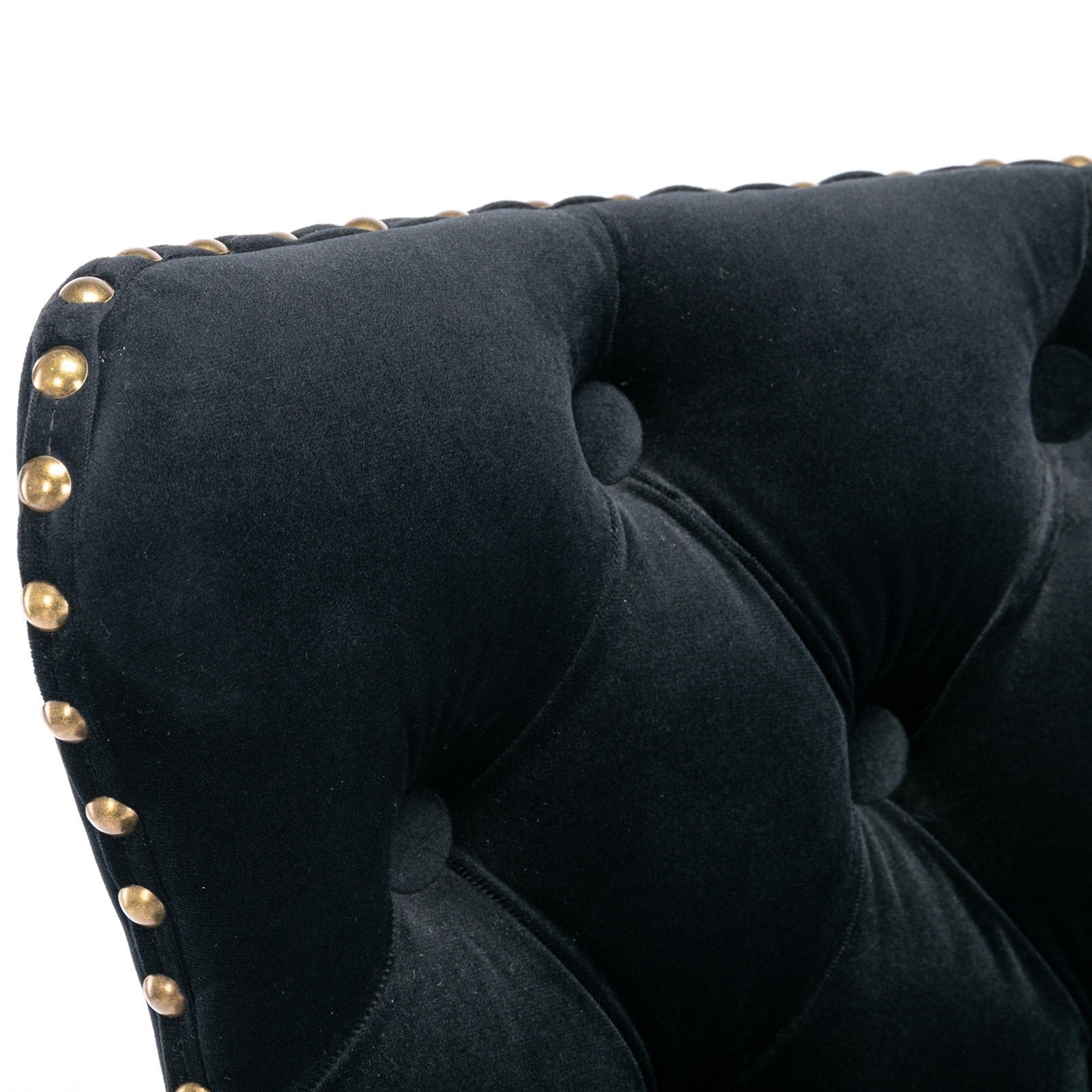 A A Swivel Velvet Barstools Adjustable Seat Height 25-33, Modern, 17.7  Base