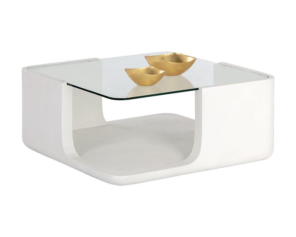 Odis Coffee Table - White Violet Blackhaw