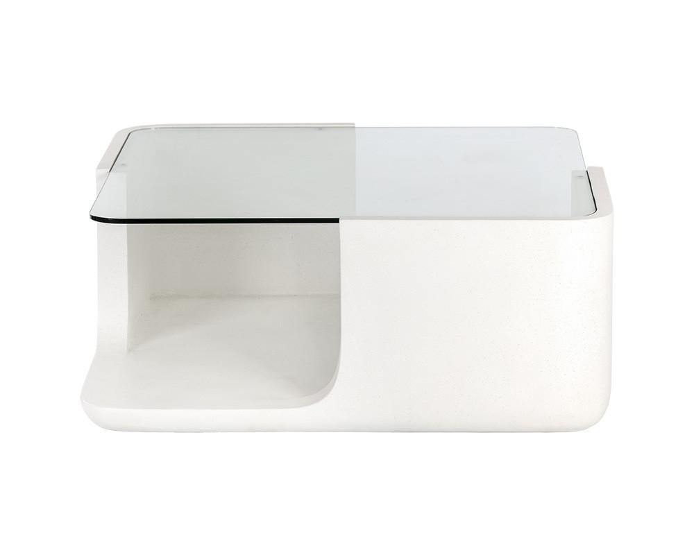 Odis Coffee Table - White Violet Blackhaw