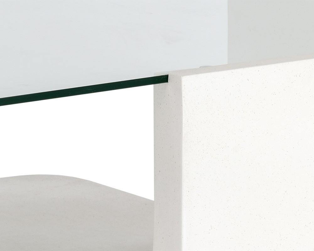 Odis Coffee Table - White Violet Blackhaw
