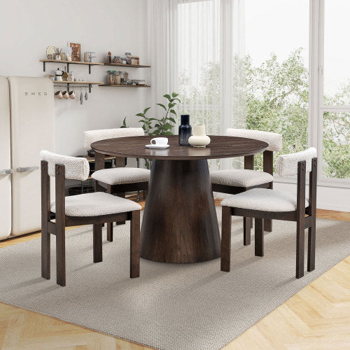 Set Of 2 Wooden Dining Chairs , Unavailable Platforms- Temu CJDropshipping