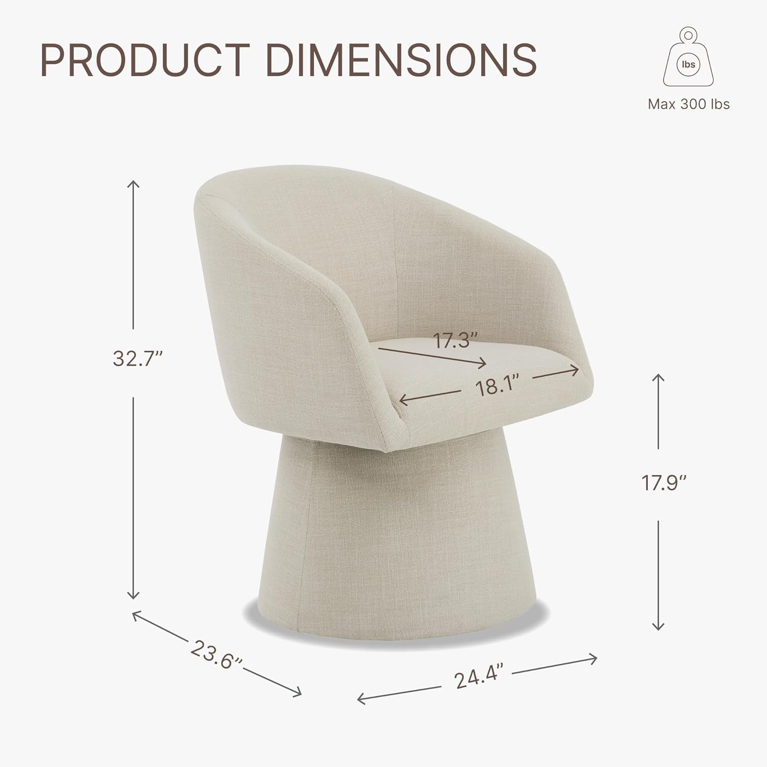 Swivel Dining Chairs Modern Accent Armchair Side Deskchair for