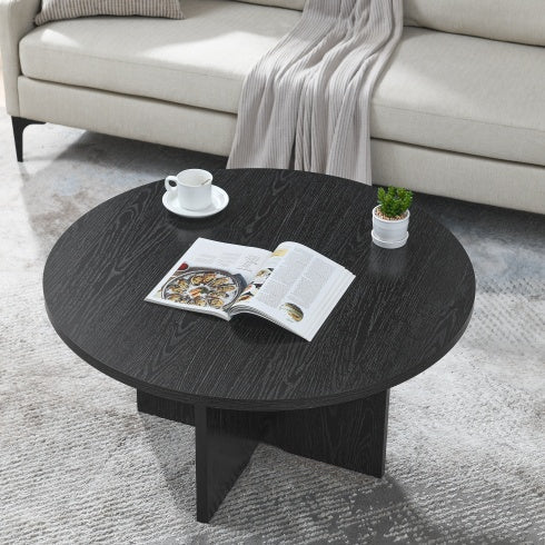 Modern Minimalist Coffee Table, Solid Wood Coffee Table, Nordic Style CJDropshipping