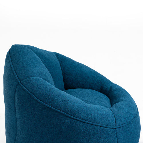 Bedding Bean Bag Sofa Chair High Pressure Foam Bean Bag Chair Material With Padded Foam Padding Compressed Bean Bag With Footrest