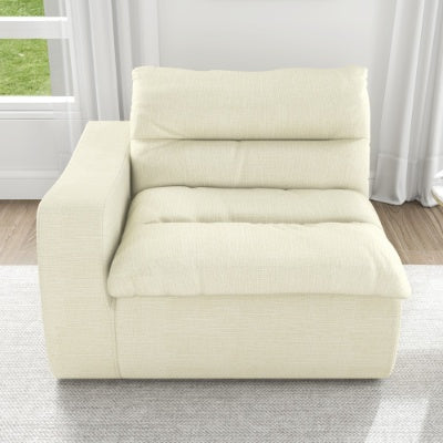 Lazy Floor Sofa, Modern Floor Lounge Chair With Left Arm, Comfortable Beanbag Sofa, Suitable For Living Room Bedroom Office