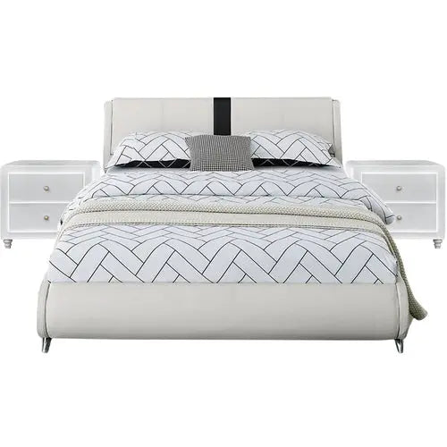 Carlton Bed Ivory Bamboo