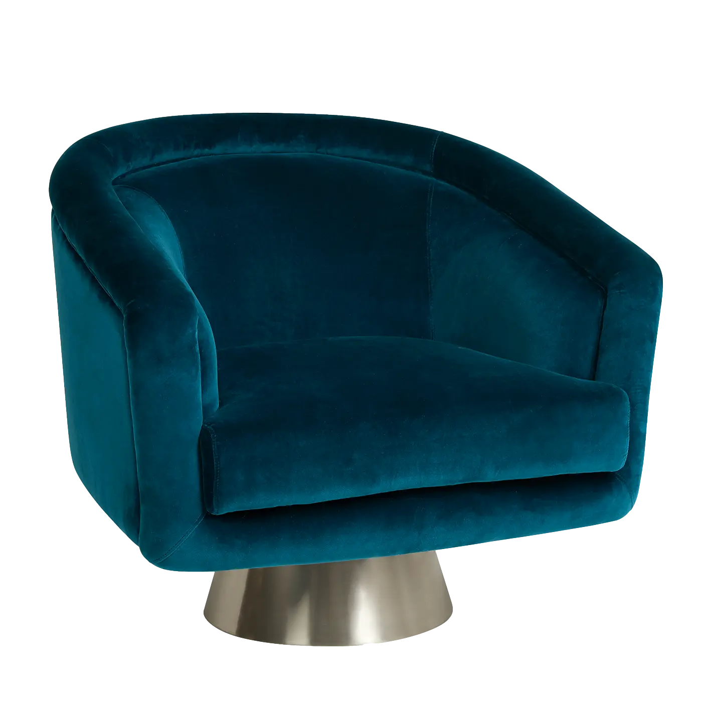 Bacharach Swivel Chair Violet Blackhaw