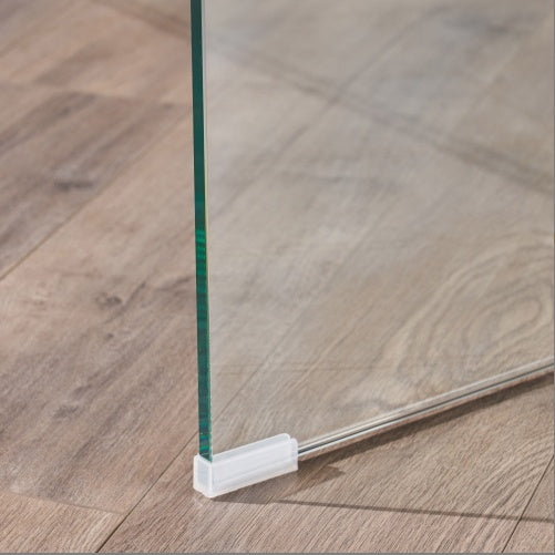COFFEE TABLE 12MM TEMPERED BENT GLASS CJDropshipping