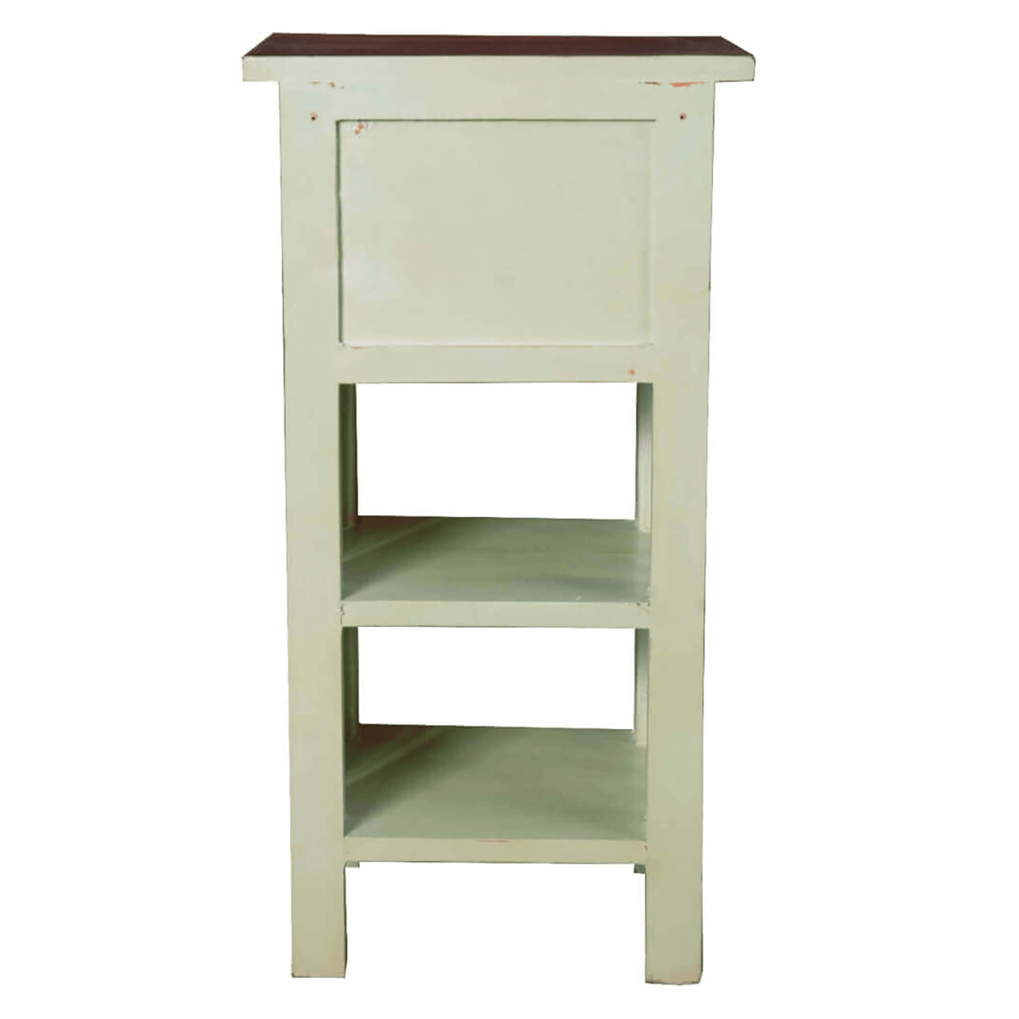 Sunset Trading Cottage End Table With Drawers And Shelves In Bahama