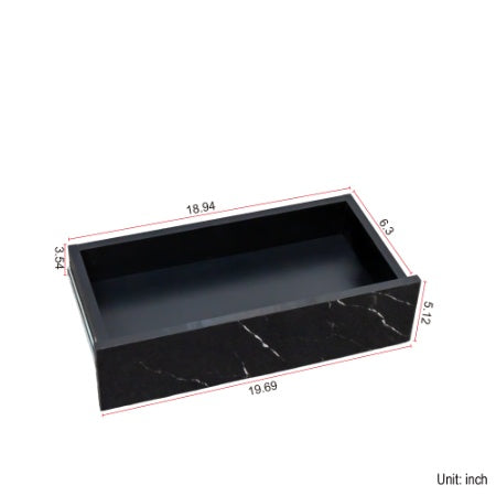 6.93IN High LED Coffee Table,Modern Coffee Table For Living Room,Living Room Tables,Large Living Room Furniture,LED Lights CJDropshipping