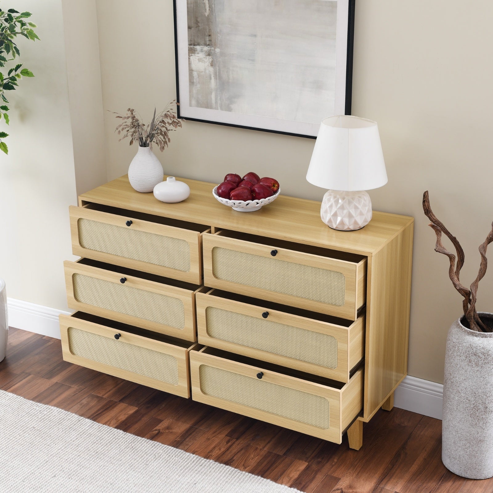 Wooden Antique Dresser TV Cabinet For Bedroom, Living Room, Corridor Storage