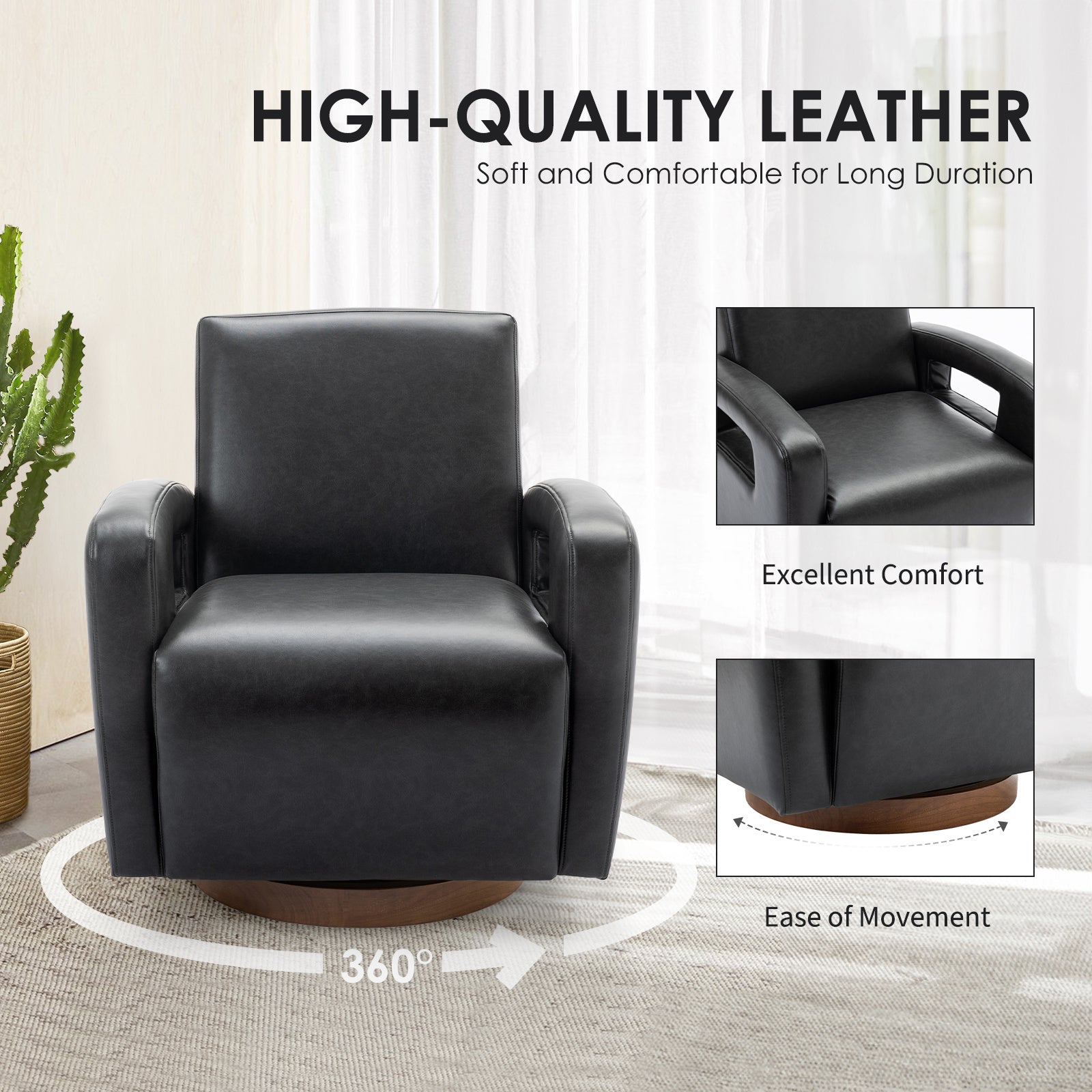 Rotating Decorative Chair In The Living Room