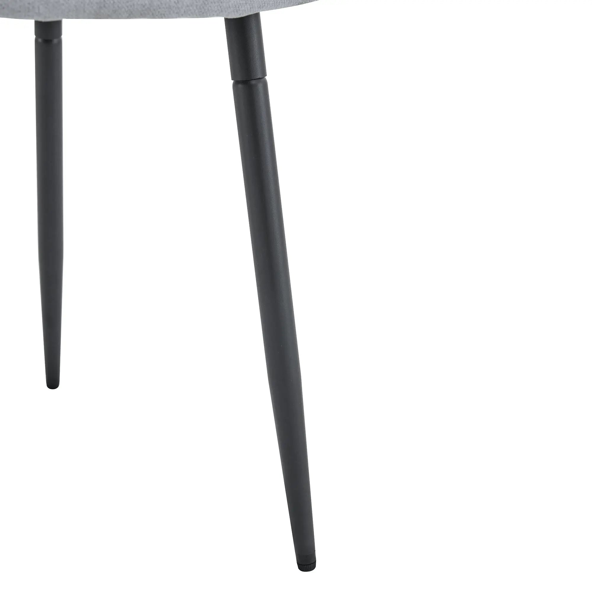 Table and chair set.79'x31.5' with X-shaped Black Metal Table Sangria Beech