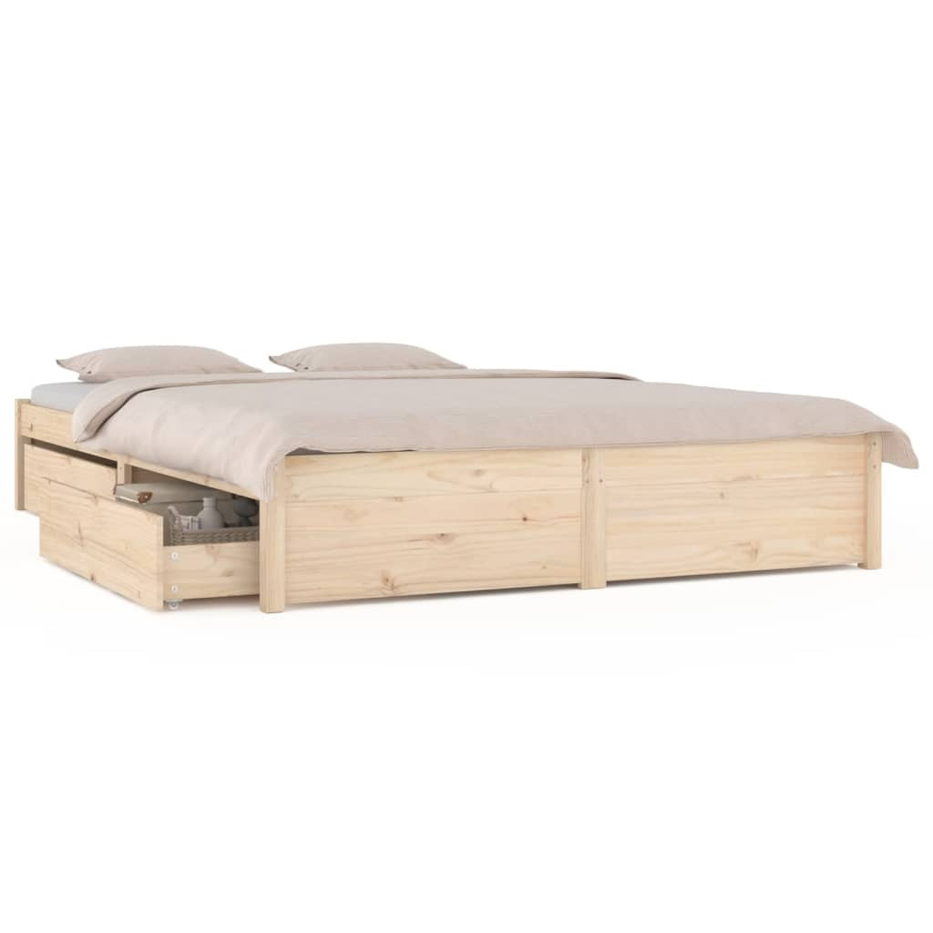 Bed with Drawers 180x200 cm