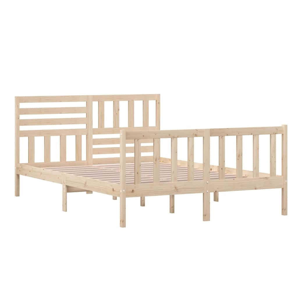 solid wood bed 140x200 cm