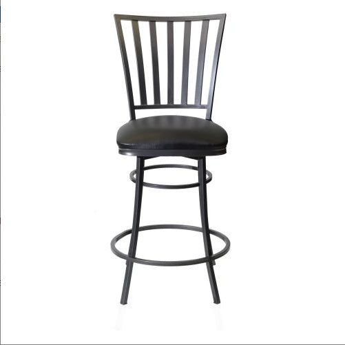 Stellan - Swivel Counter Stool Black