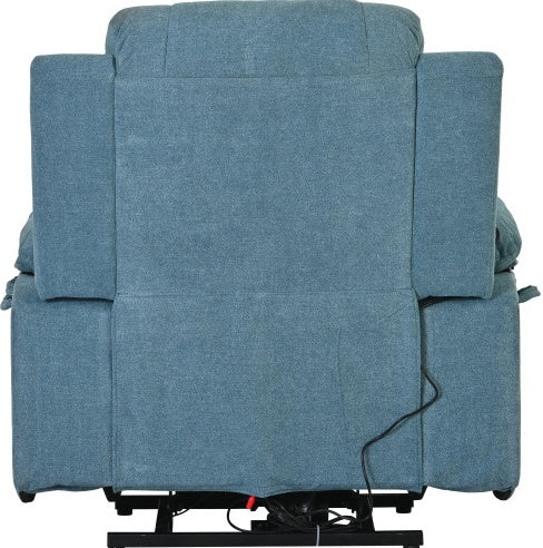 Massage Recliner,Power Lift Chair For Elderly With Adjustable Massage And Heating Function,Recliner Chair With Infinite Position And Side Pocket For Living Room ,Beige