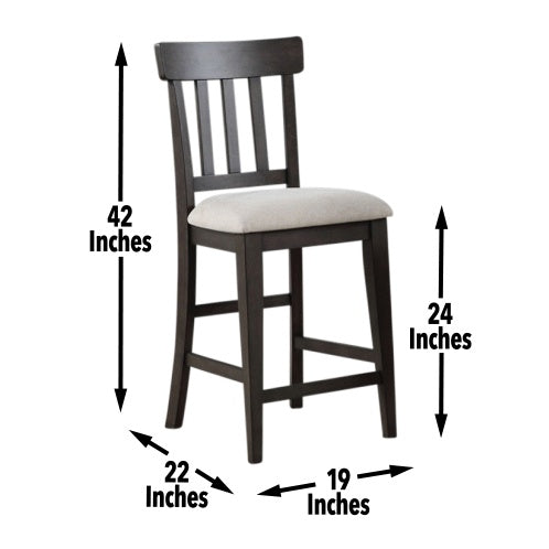 Napa - Counter Chair Brown