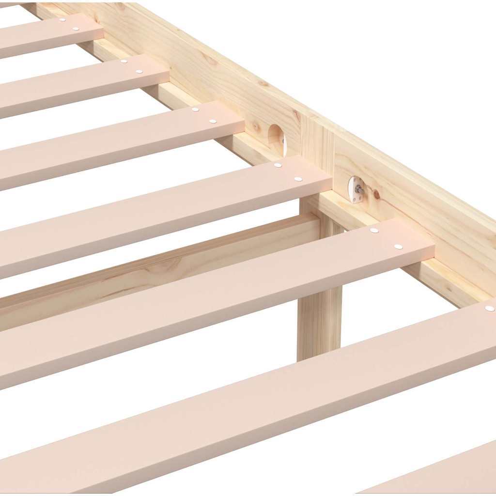 solid wood bed 140x200 cm