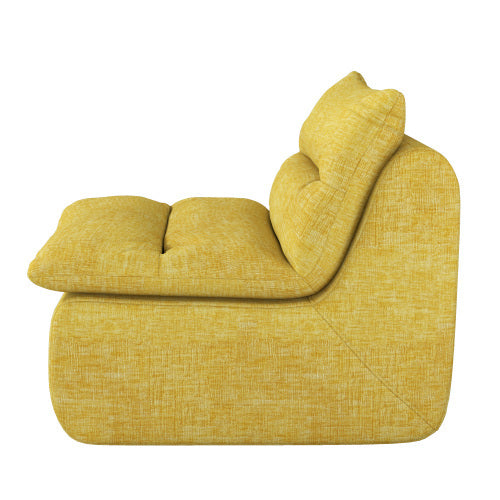 Lazy Floor Sofa ,Modern Armless Floor Lounge Chair, Comfy Accent Bean Bag Couch, Single Corner Chair Sofa For Living Room Bedroom Salon Office