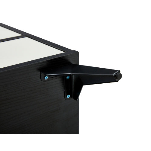 CABINET WOOD MDF BOARDS, 9 Drawers Dresser, BLACK COLOUR
