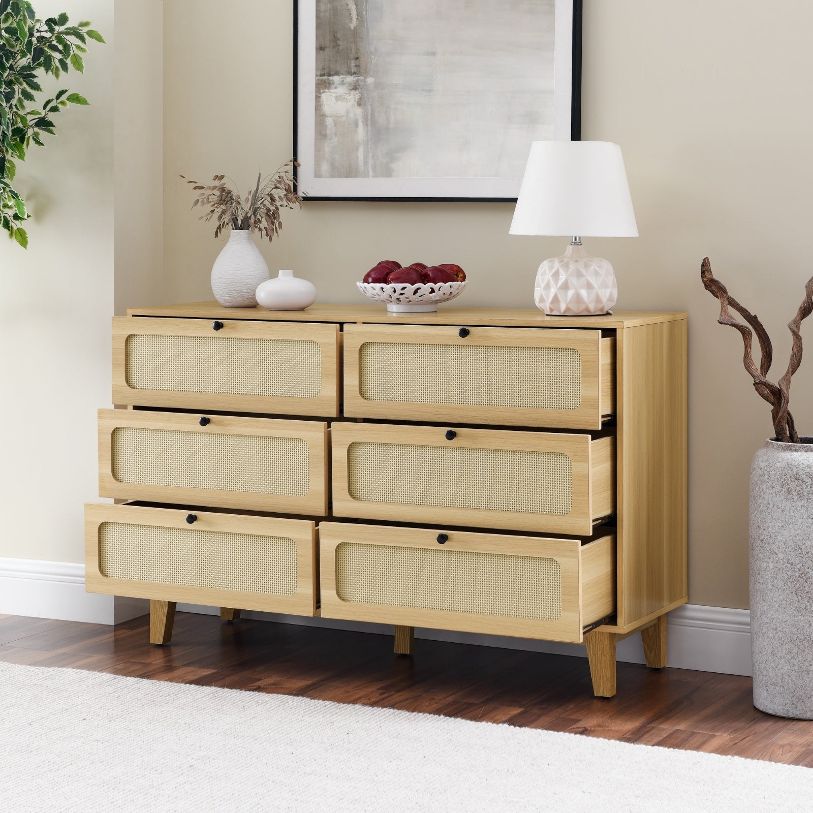 Wooden Antique Dresser TV Cabinet For Bedroom, Living Room, Corridor Storage