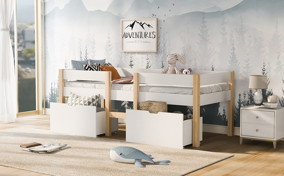 Pine Children's Bed  90cmx190cm