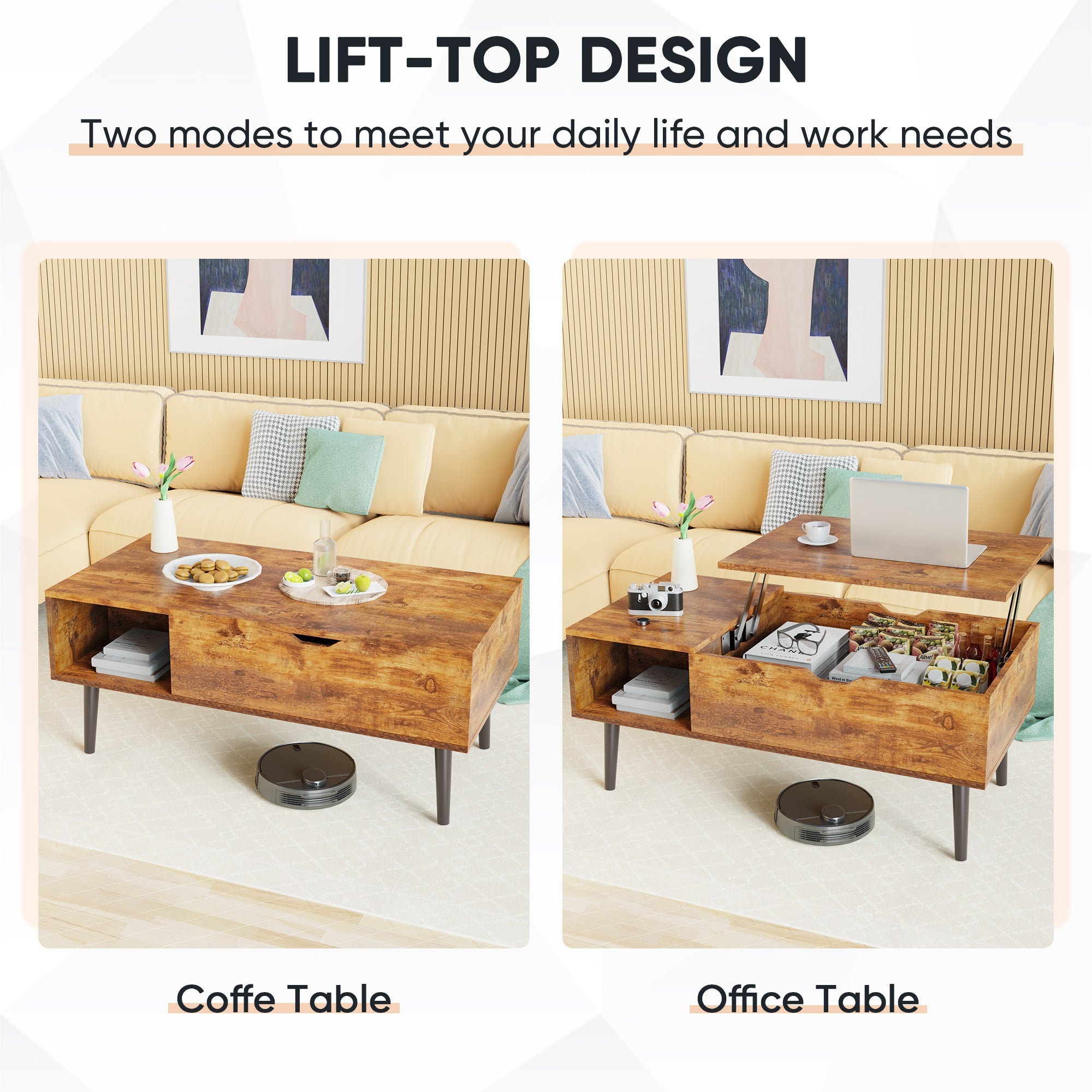 Living Room Table Coffee Table CJDropshipping