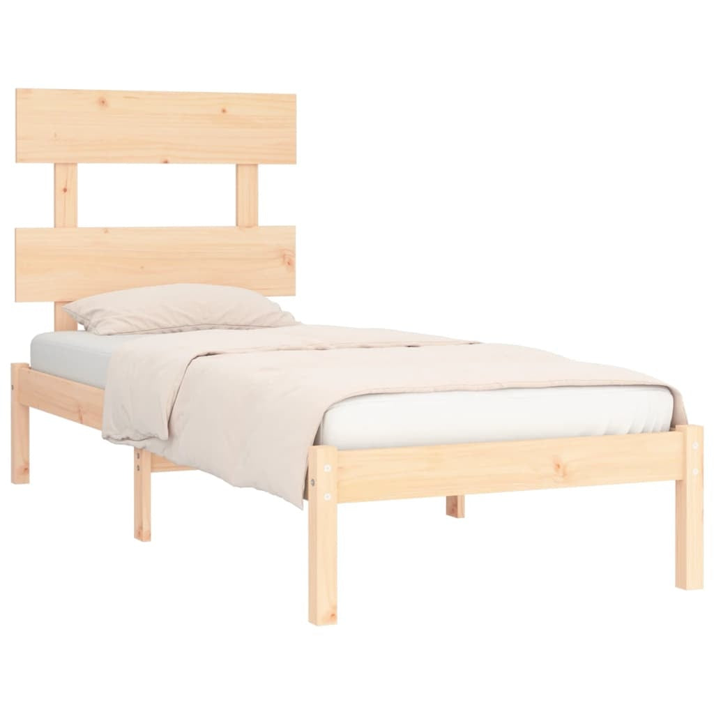 solid wood bed 90x200 cm