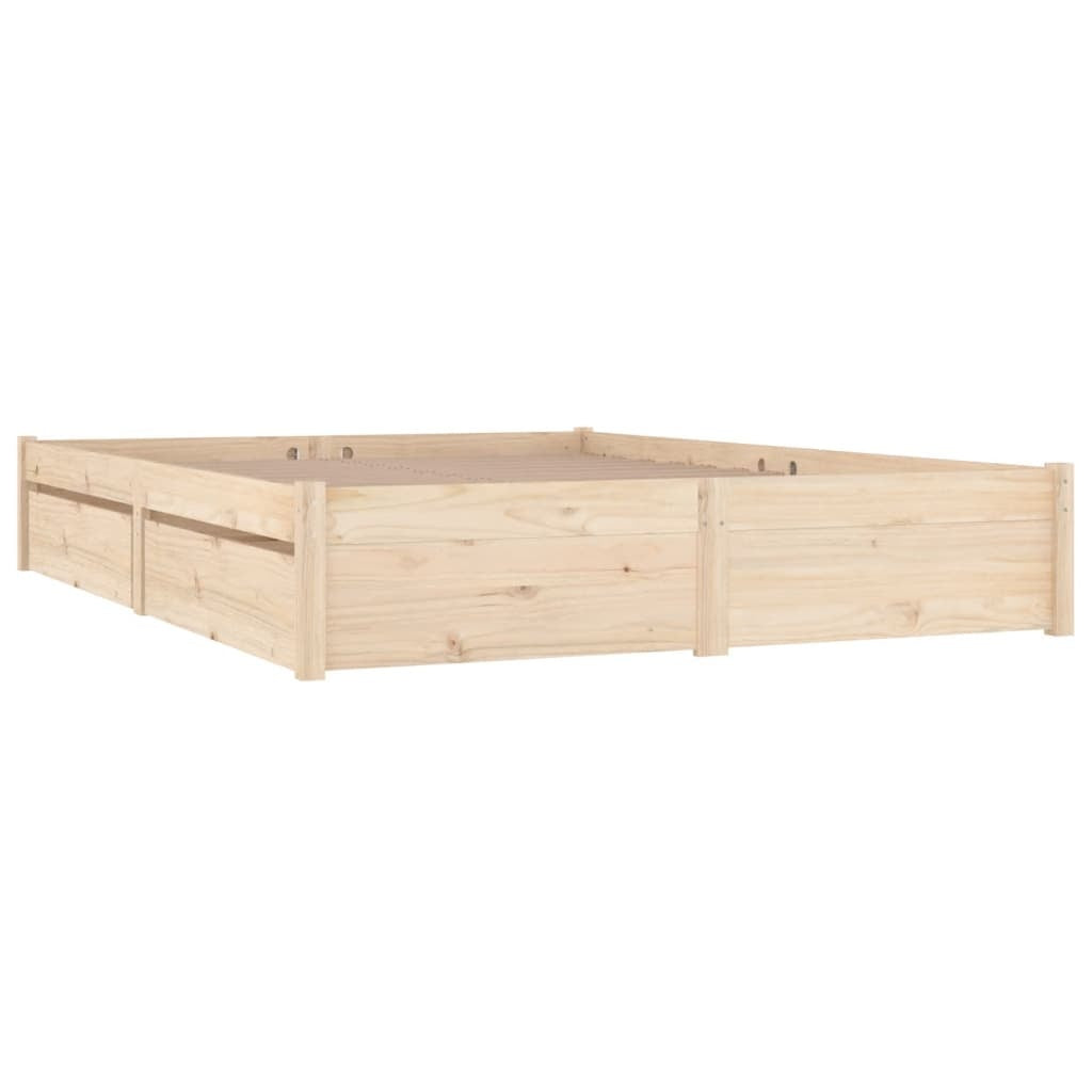 Bed with Drawers 140x190 cm