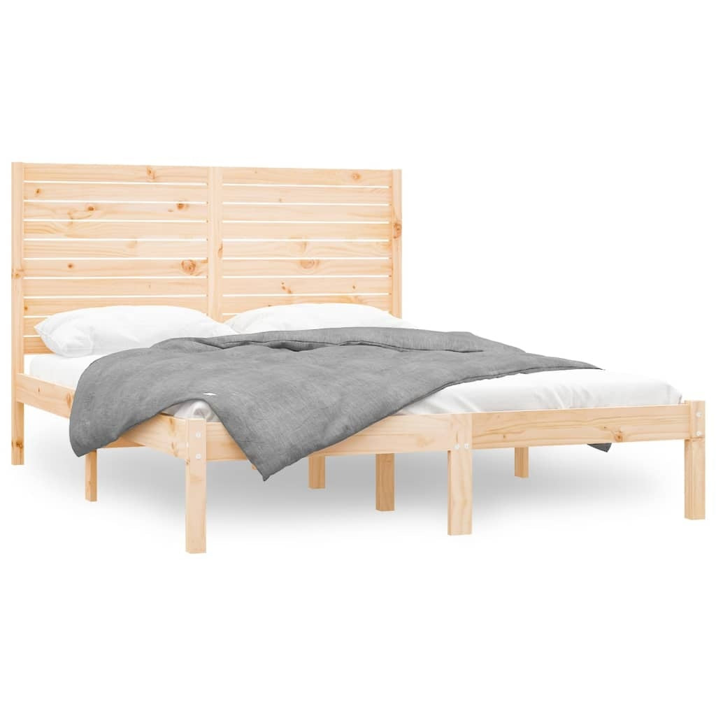 solid wood bed 140x200 cm