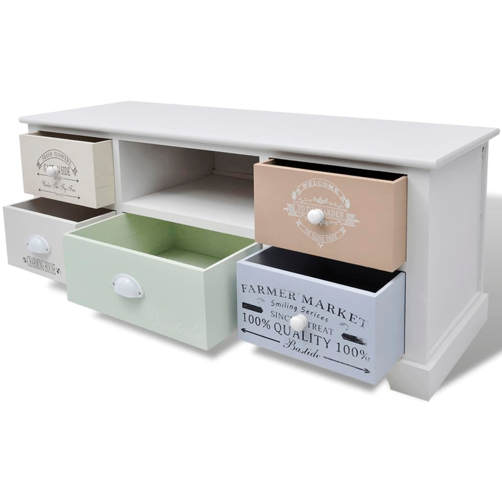 TV Cabinet French Style Wood