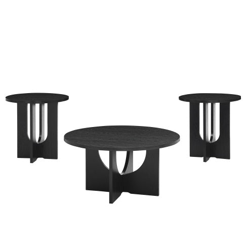 Modern Minimalist Coffee Table, Solid Wood Coffee Table, Nordic Style CJDropshipping