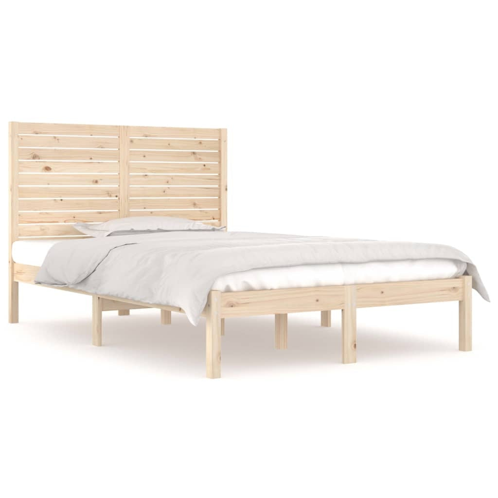 solid wood bed 120x190 cm