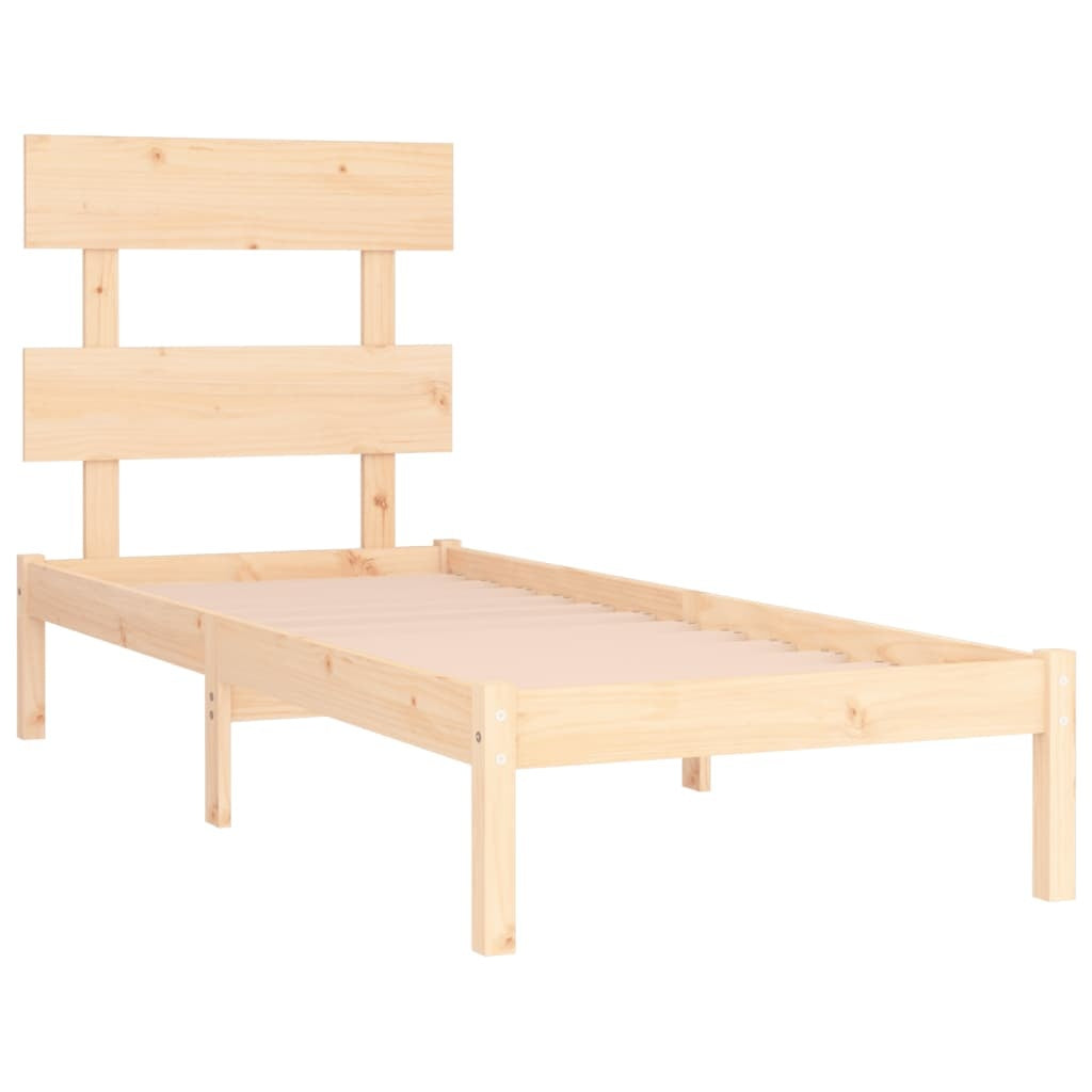 solid wood bed 90x200 cm