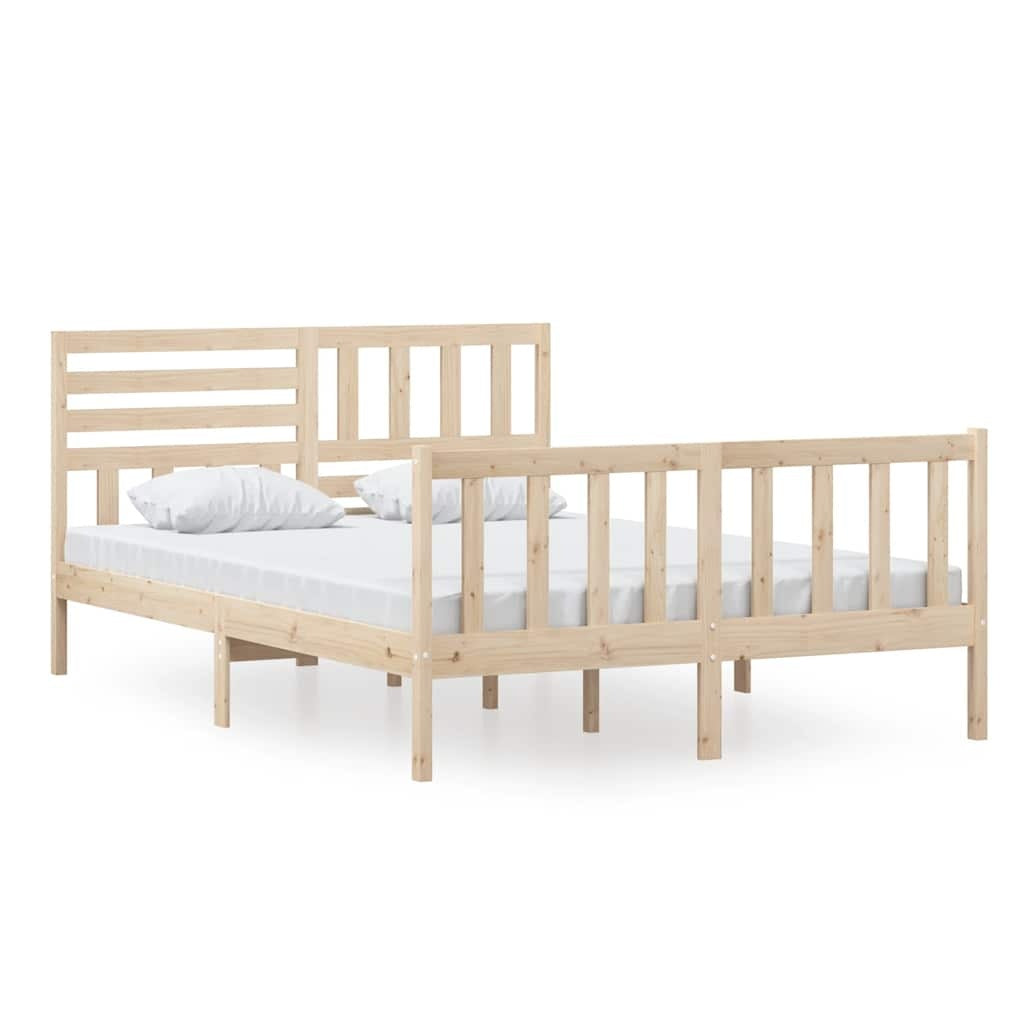 solid wood bed 140x200 cm