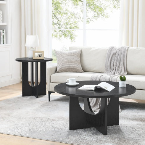 Modern Minimalist Coffee Table, Solid Wood Coffee Table, Nordic Style CJDropshipping