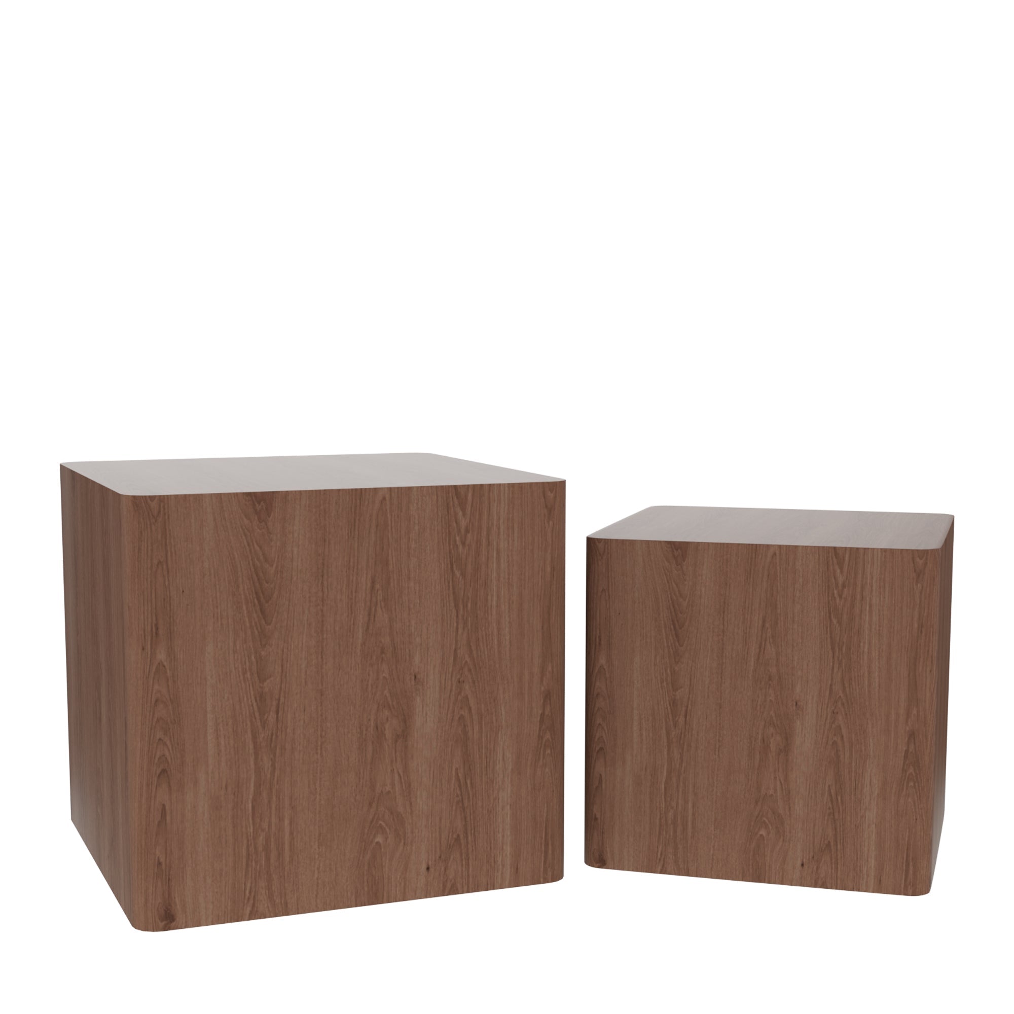 MDF Nesting table/side table/coffee table/end table for living Sangria Beech