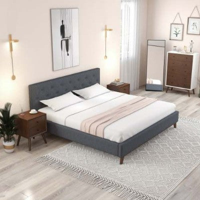 Graceville King Fabric Platform Bed