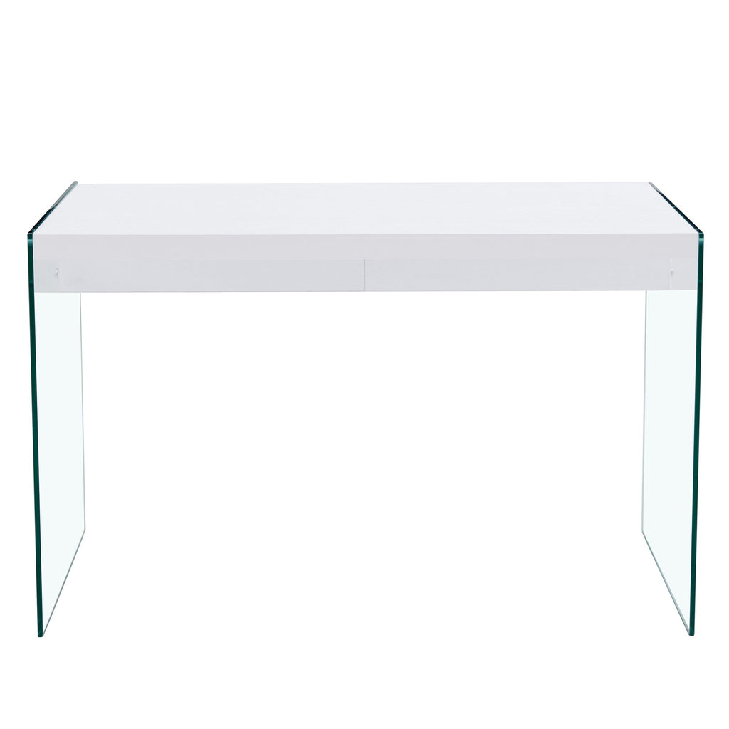 The top of the coffee table is made of MDF and white stickers, and the Sangria Beech