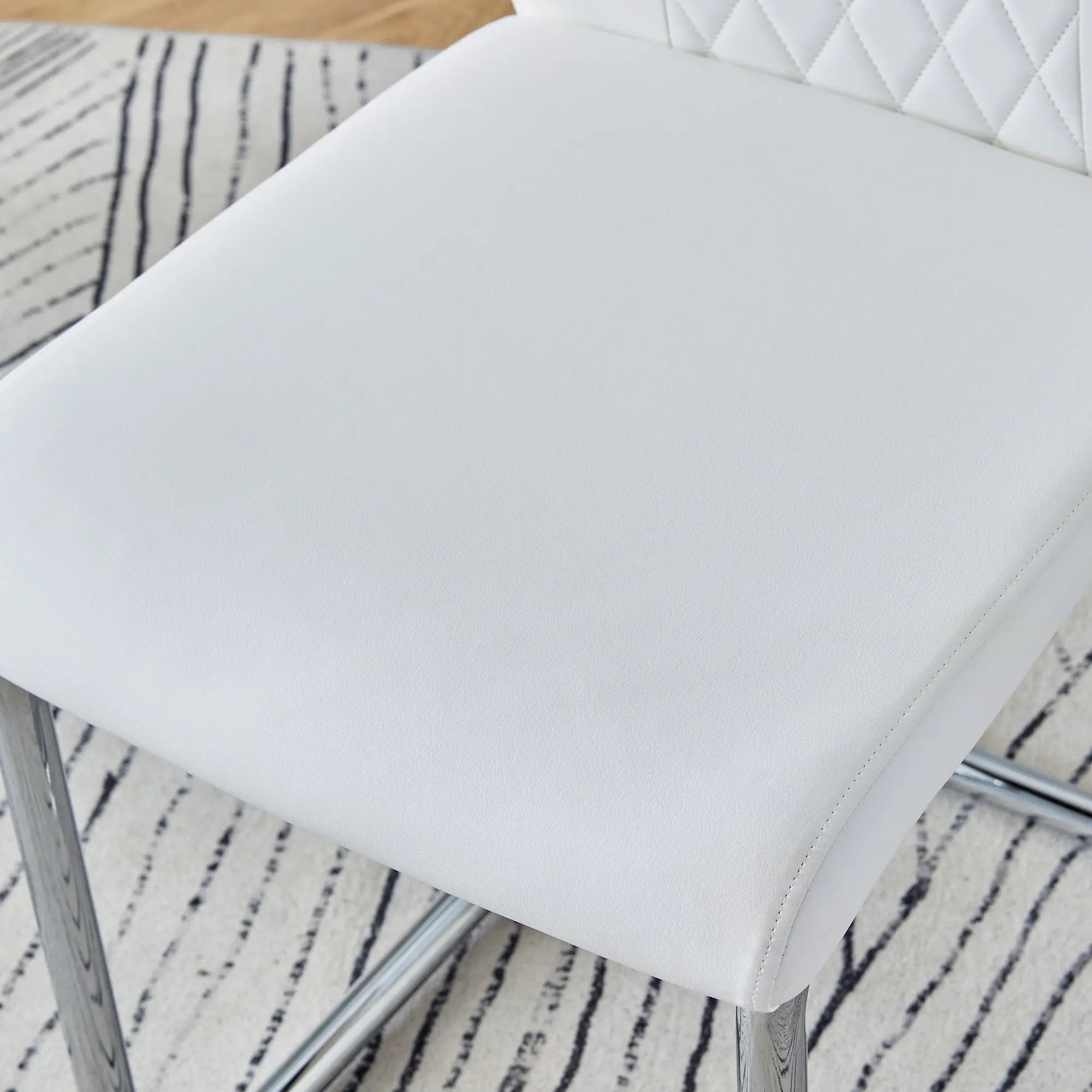 Table and chair set.63*31.4 Inch Luxurious Cold Jade Sintered Stone Sangria Beech