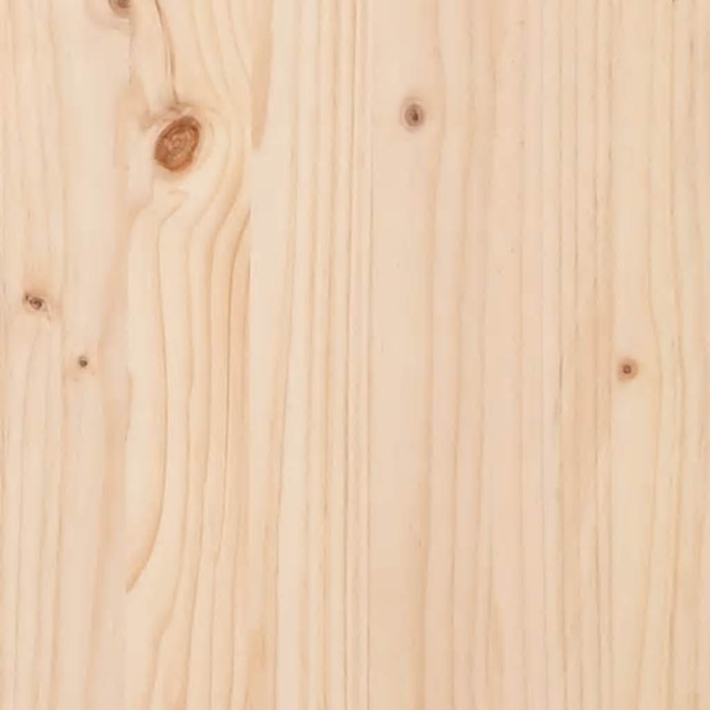 solid wood bed 140x190 cm
