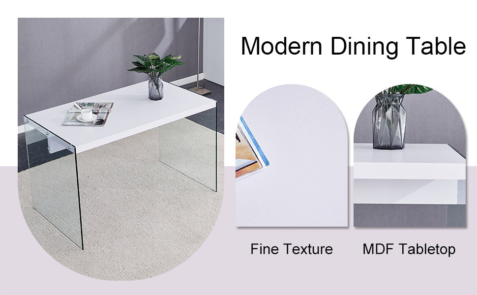The top of the coffee table is made of MDF and white stickers, and the Sangria Beech
