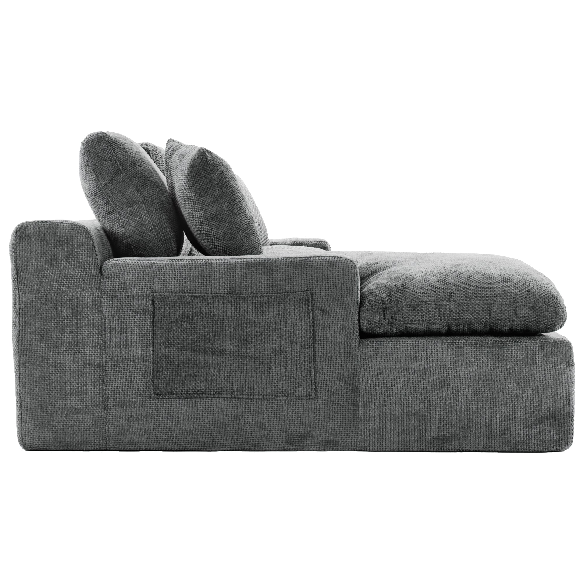 Cloud Sectional Sofa 107.9' Upholstered Sofa Couch with Double-layer