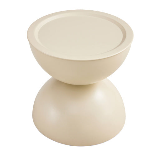 MILK WHITE Coffee Round Tables With STORGE MOVABLE TABLE TOP MULTIFUNCTIONAL END SIDE TABLE CJDropshipping