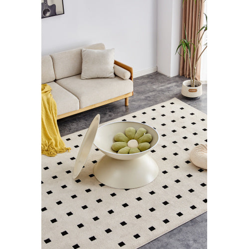 MILK WHITE Coffee Round Tables With STORGE MOVABLE TABLE TOP MULTIFUNCTIONAL END SIDE TABLE CJDropshipping